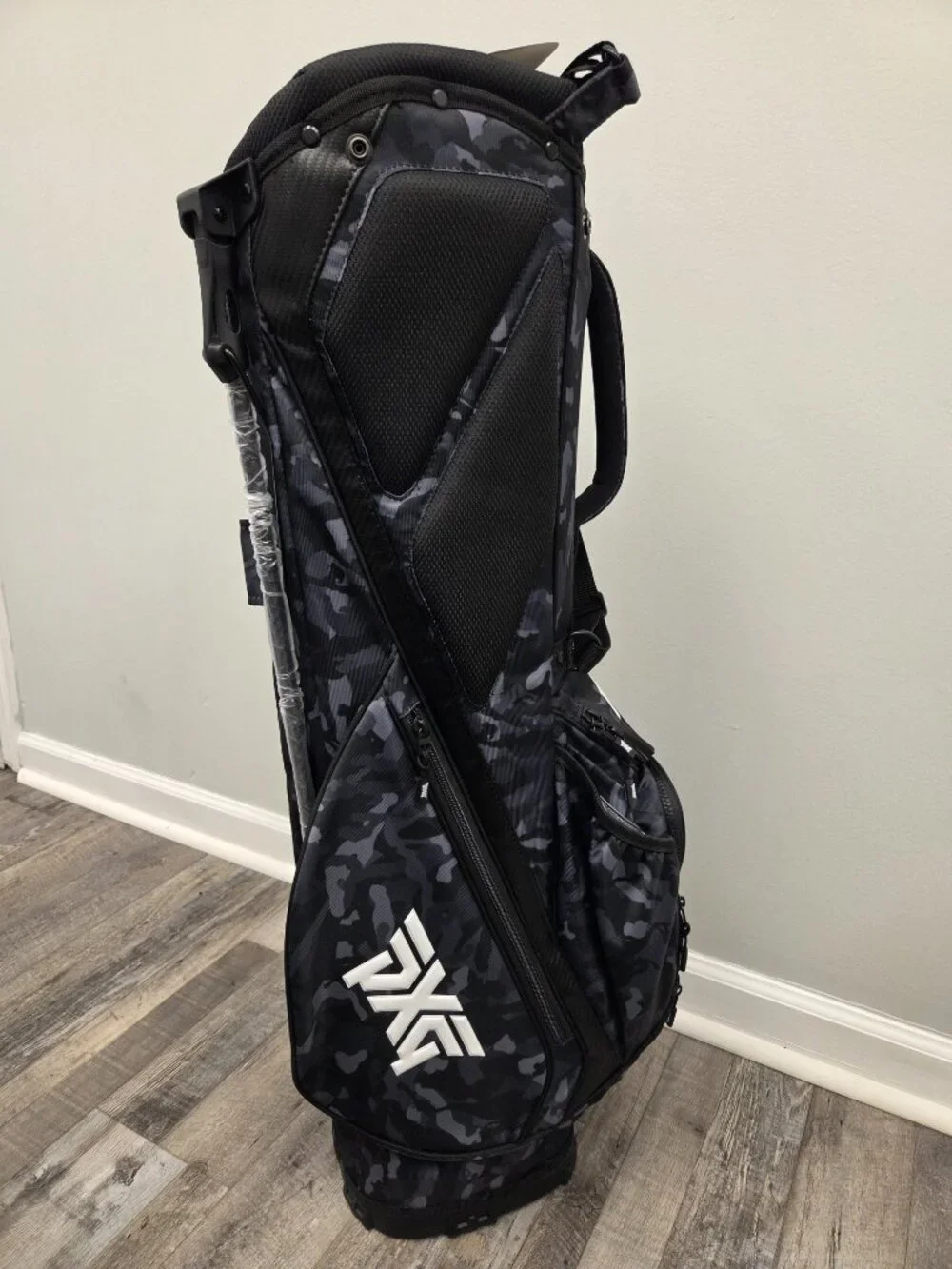 Parsons Xtreme Golf PXG Fairway Black Camo Xtreme Hybrid Stand Bag New